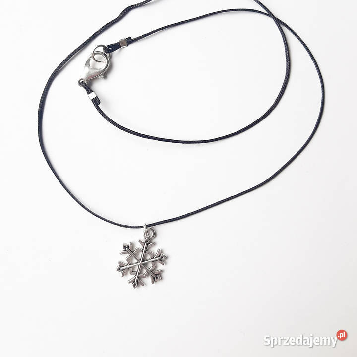 Wisiorek świąteczny zimowy śnieżynka średnica 17 Warszawa