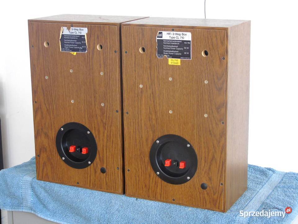 Monitory odsłuchowe Dual CL710 Vintage HiFi Jasło