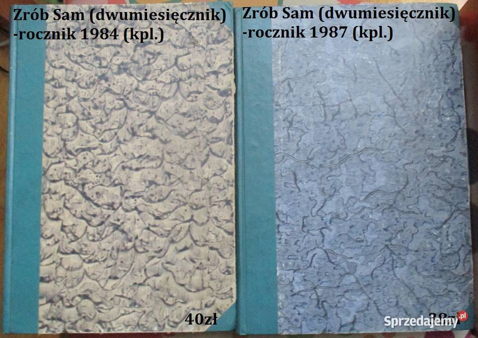 ZRÓB SAM rocznk 1984 1987 czasopisma Łódź