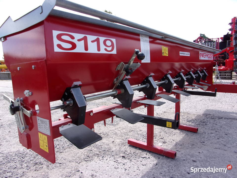 Siewnik poplonów Meprozet S119 30m mechaniczny łódzkie Opoczno