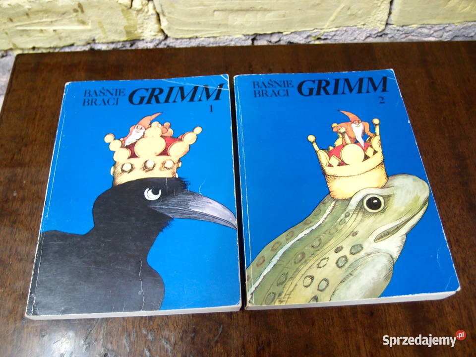Baśnie Braci Grimm Tom1 i Tom2 LSW Wawa 1989r Łódź sprzedam