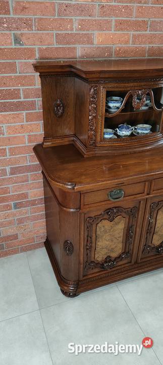 Ekskluzywny kredenspomocnik dębowy Łagów sprzedam