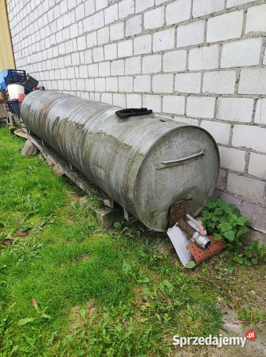 Beczka ocynkowana 1000L AGROMET BR10A Podkałek