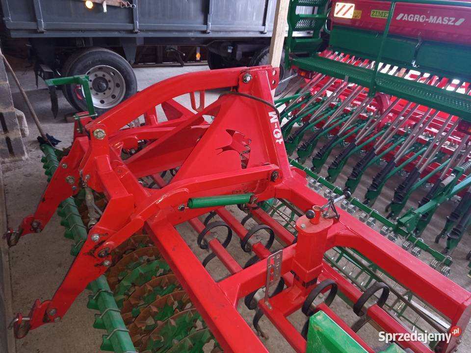 Agregat uprawowo siewny agro masz 3m wał łódzkie Łódź