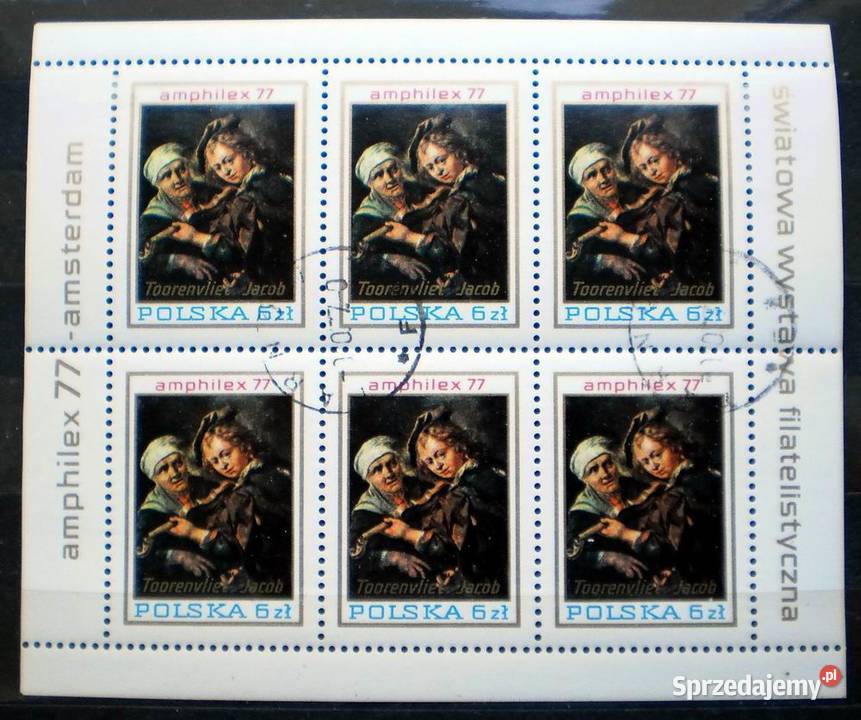 Znaczki polskie 1977 Fi Arkusz 2361