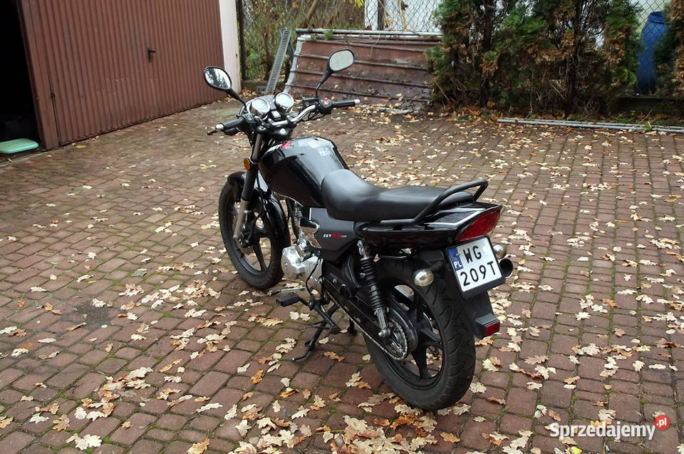Romet ZK ZetKa 125 2015 r 6700 zadbany czarny Suzuki sprzedam