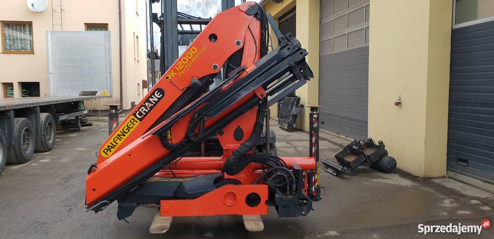 DźwigHDS żuraw podnośnik Palfinger PK12000