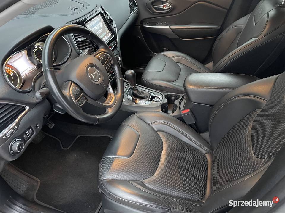 JEEP CHEROKEE KL LIFT LIMITED 4x4 Automat Skóra przyciemniane szyby podlaskie Białystok sprzedam