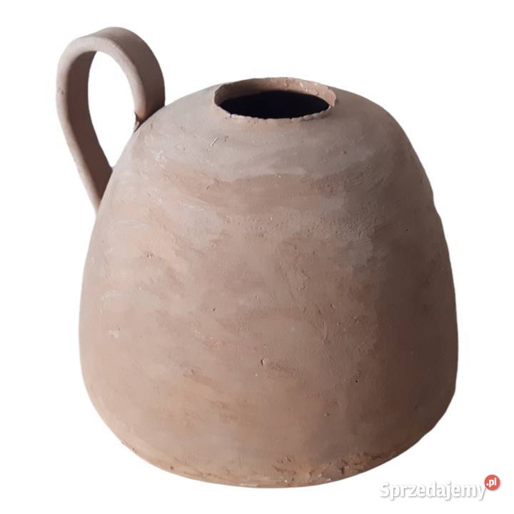 Dzban z gliny ręcznie wykonany sprzedam