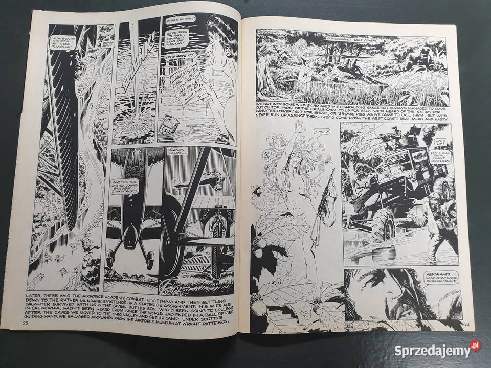 Savage Tales Marvel Magazine 1985 pomorskie