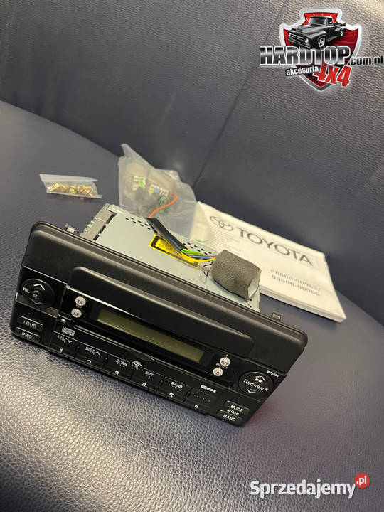 Radio Toyota Oryginalne Nowe CD Player Płyty osobowe Wyposażenie wnętrza warmińsko-mazurskie Pasłęk
