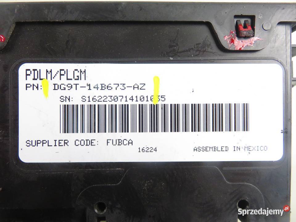 MODUŁ FORD S II CJ WA6 20 TDCi T8CJ DG9T14B673AZ sprzedam