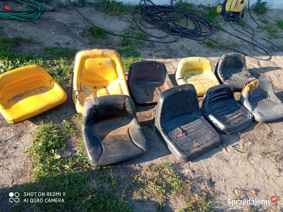 Siedzenie fotel traktorek kosiarka Pozostałe Kalisz