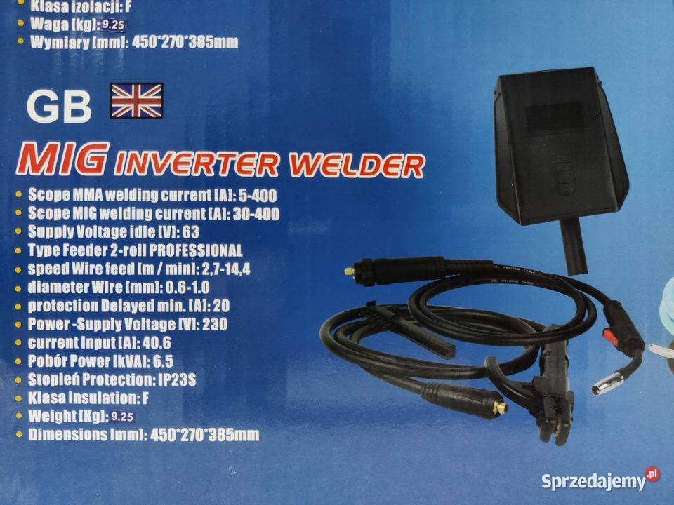 SPAWARKA INWERTOROWA MIGOMAT BOXER Spawarki inwertorowe sprzedam