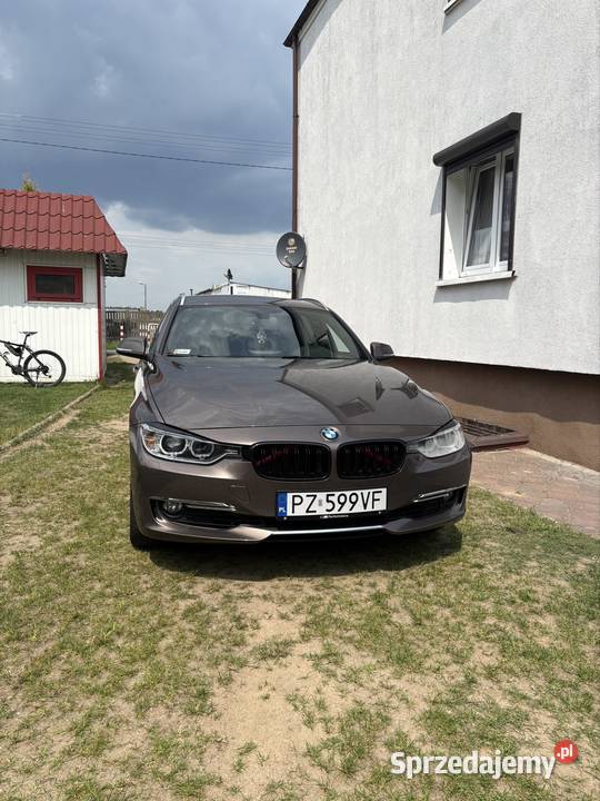 BMW F31 318d Luxury Line 2014 184 Zadbane RWD nieuszkodzony Oborniki