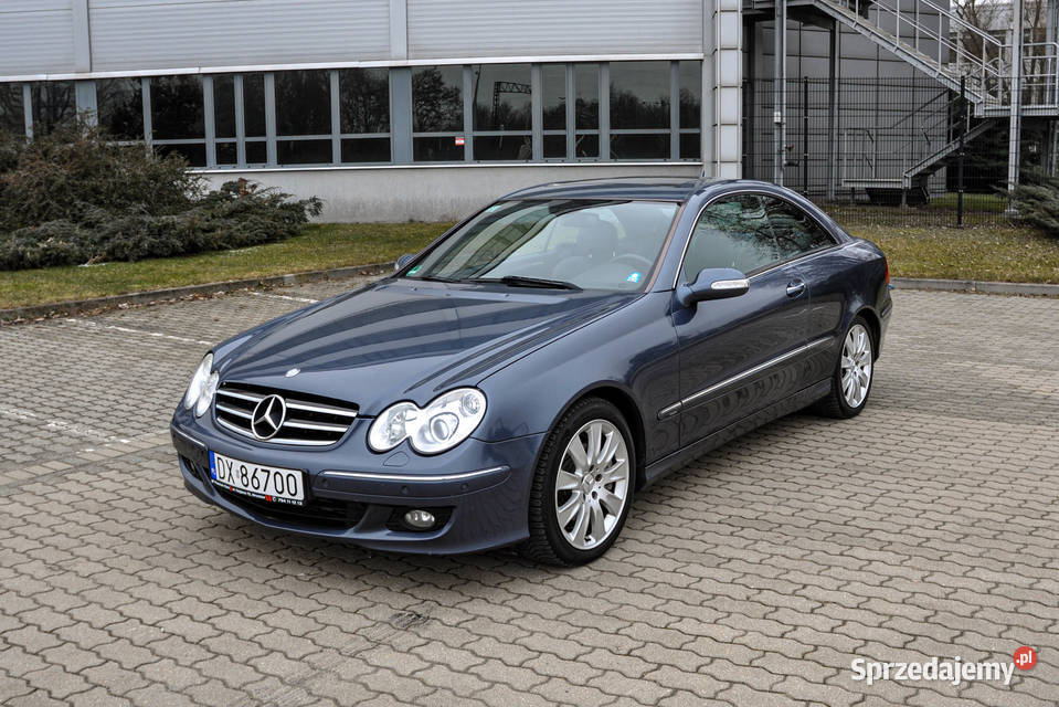 MercedesBenz CLK 30CDI 224 Automat Lift Skóry dolnośląskie Wrocław sprzedam