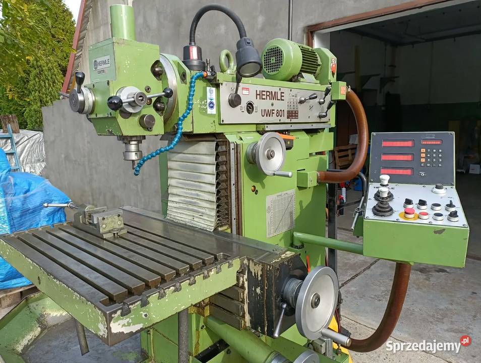 Frezarka narzędziowa uniwersalna HERMLE UWF801 dolnośląskie Wrocław