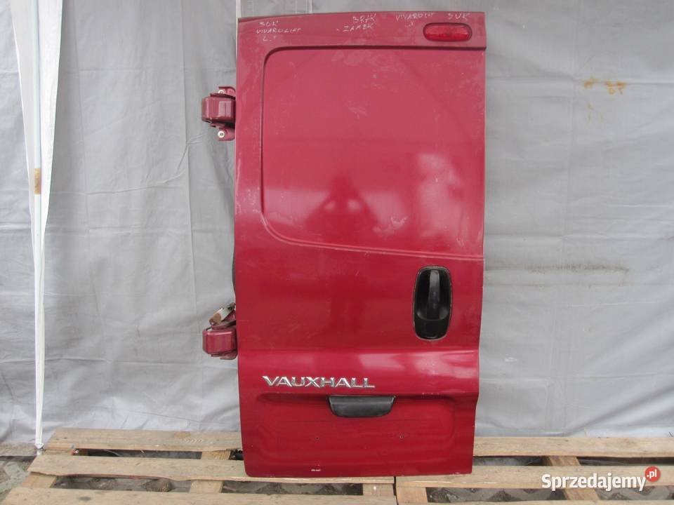 OPEL VIVARO A TRAFIC 07r drzwi lewe tył sprzedam