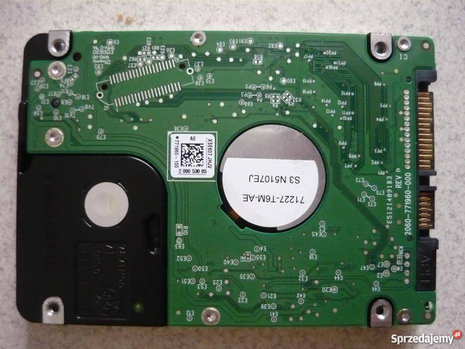 Sprawny 100 dysk WD 1TB do laptopa SATA 25 cala Warszawa sprzedam
