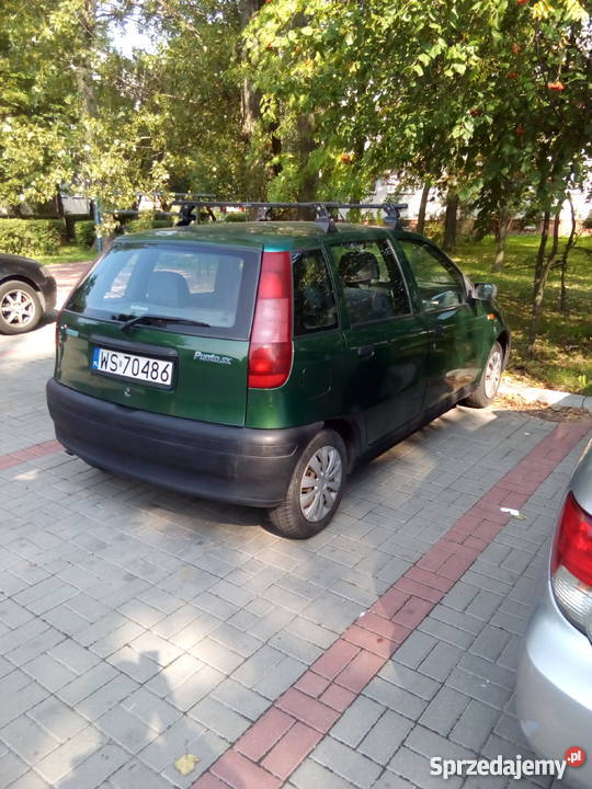 Fiat Punto I 1996 12b OC do kwietnia 2018 Zarejestrowany w Polsce Siedlce