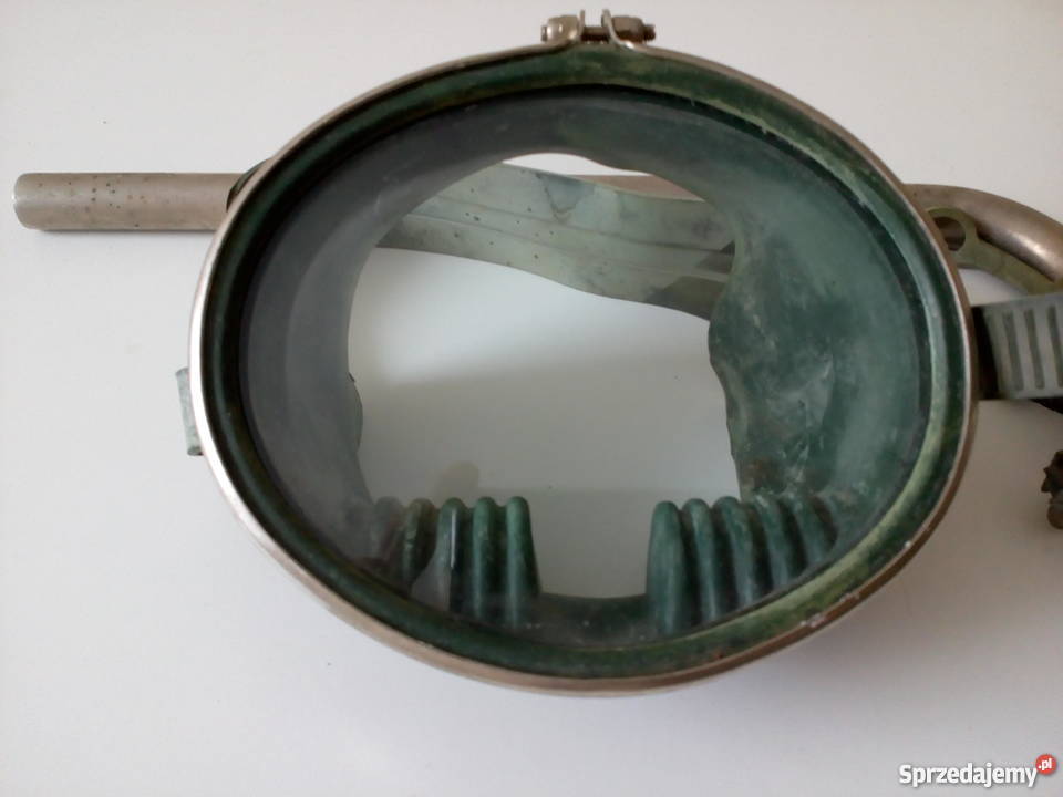 Stara maska do nurkowania z rurką Kolekcje podkarpackie Rzeszów