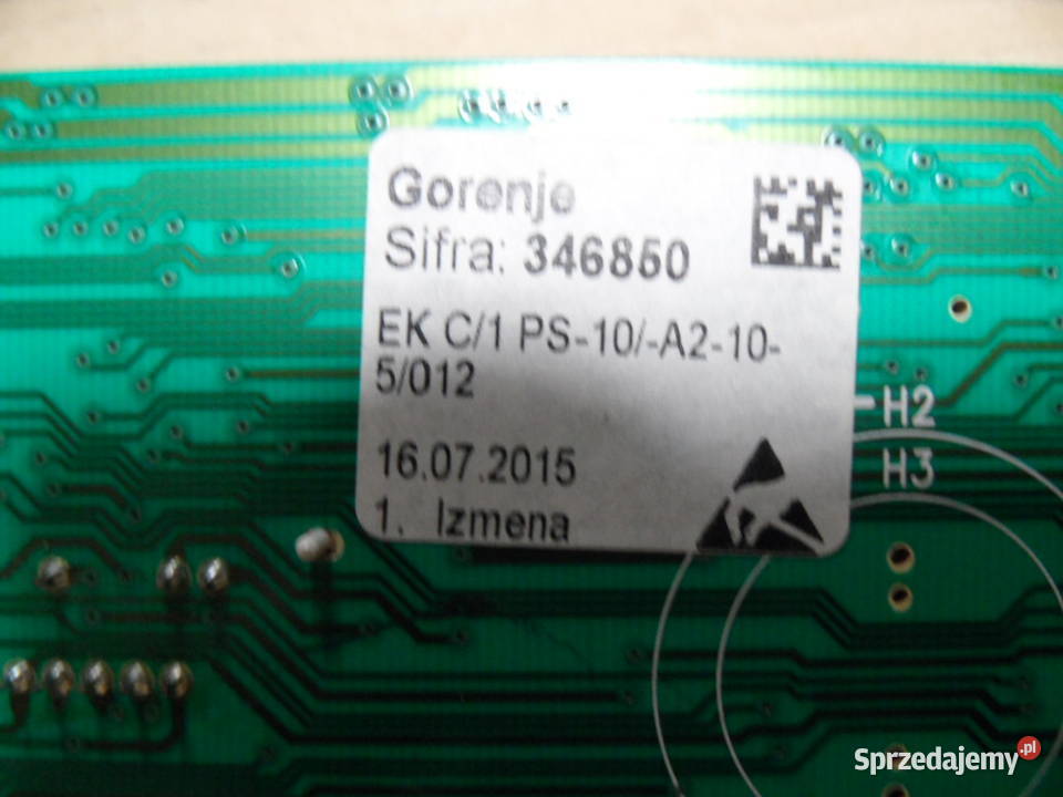 programator pralki gorenje W6402SPL świętokrzyskie Radlin