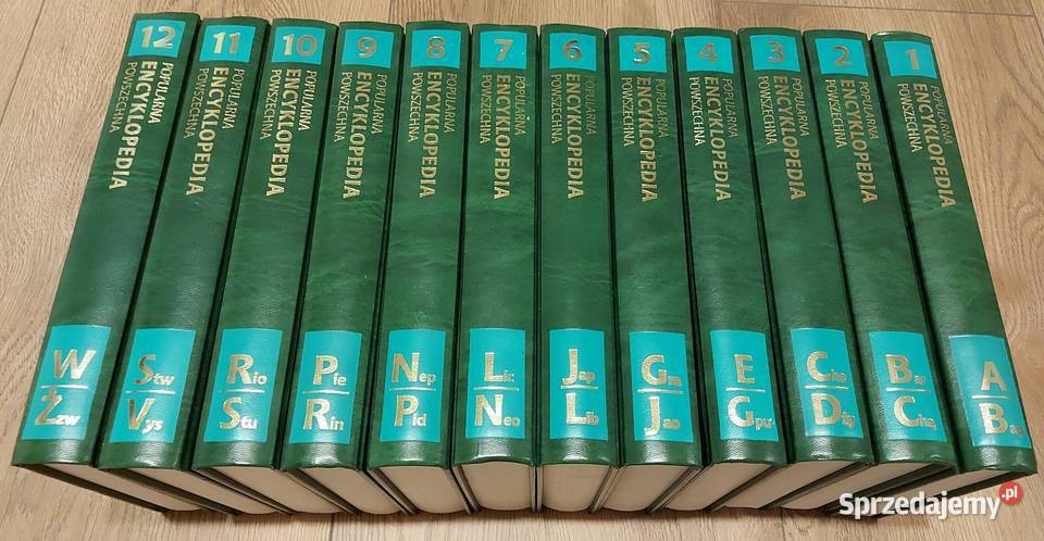 Popularna Encyklopedia powszechna 12 tomów pomorskie Rekowo