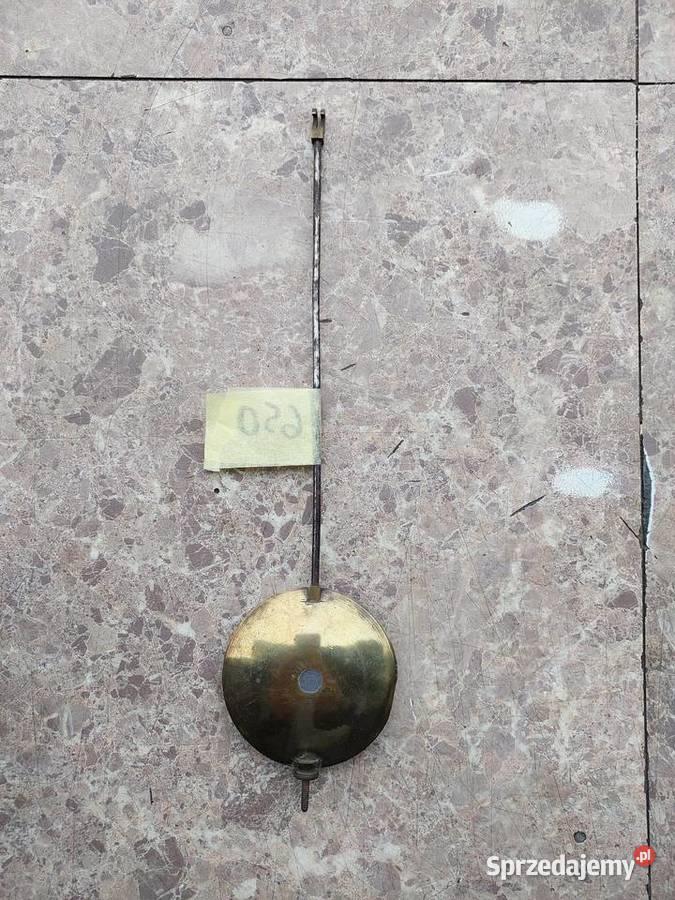 650 Wahadło starego zegara francuza soczewka 55 pomorskie Tczew