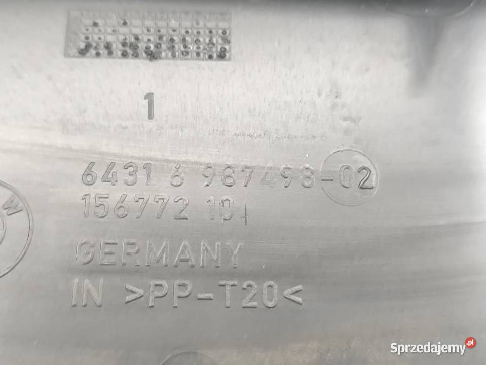 OBUDOWA FILTRA KABINOWEGO BMW 1 E87 E81 LIFT 16