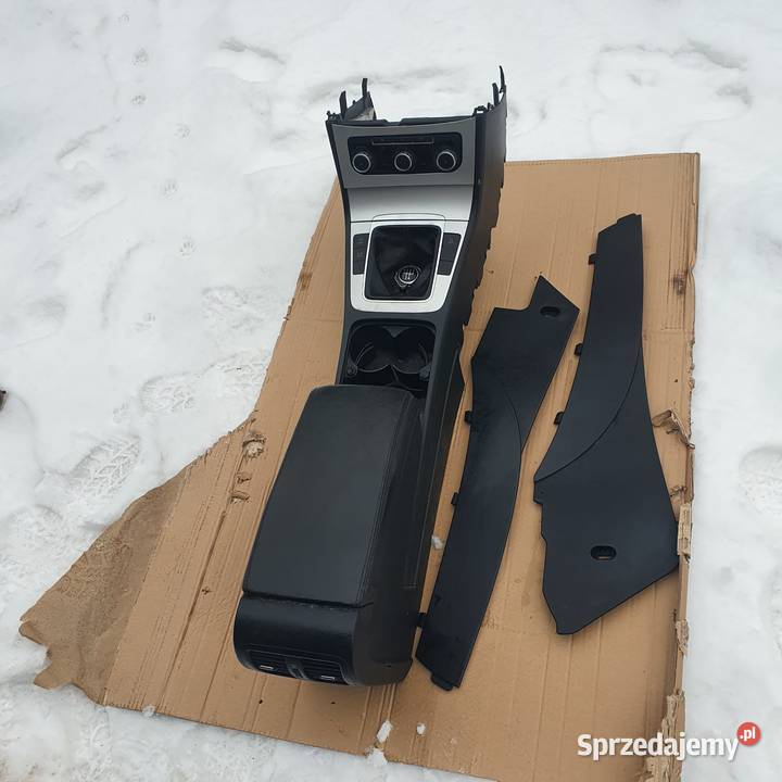 Tunel środkowy z podłokietnikiem skórzanym Kraków