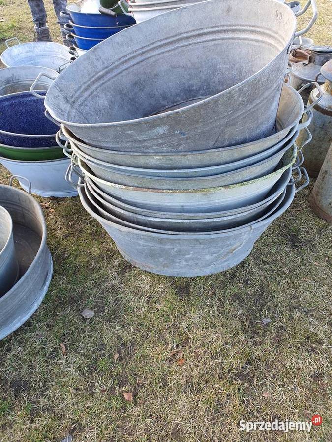 Wanna ocynkowana donica doniczka Pozostałe Żabiniec