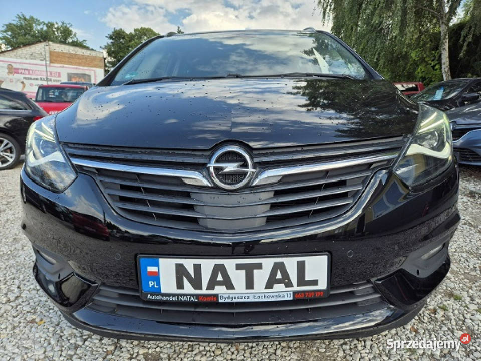 Opel Zafira Lift Super wersja Zadbany 170 C 2011 czarny Bydgoszcz