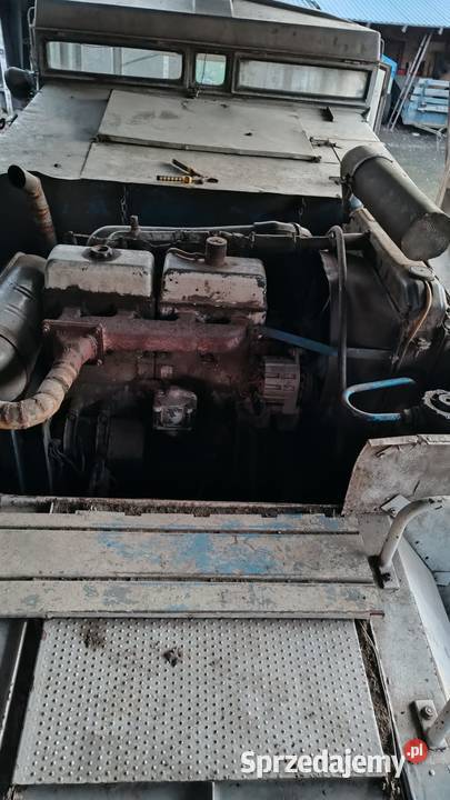 Kombajn zbożowy z sieczkarnią Fortschritt E513 Goczałków