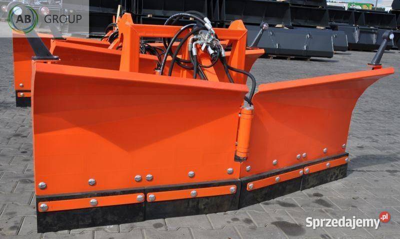 MetalTechnik pług odśnieżny składany lekki 18m