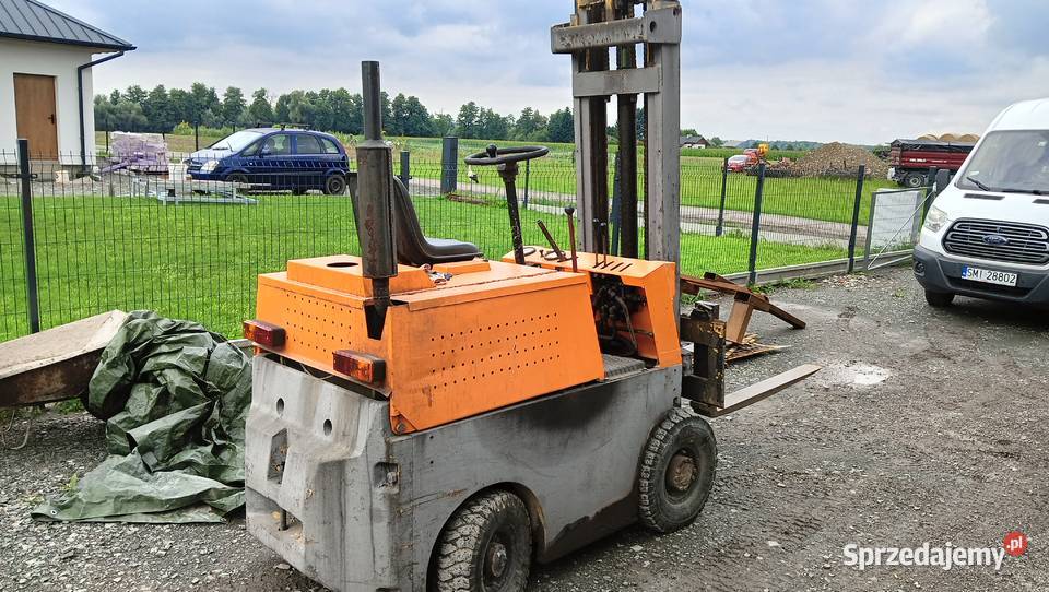 Wózek widłowy RAK C330 wysoki maszt Ligota