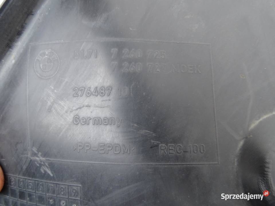 NADKOLE LEWE LEWY PRZÓD PRZEDNIE 7260725 BMW F30 sprzedam