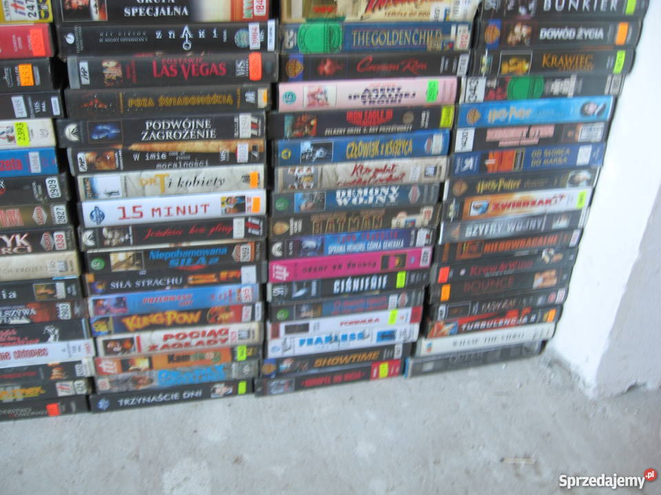 Oryginał filmy VHS z wypoyczalni 300 Licencja do wypożyczania Grodziczno