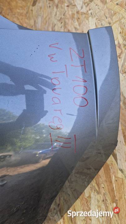 VW TOUAREG 3 III ZDERZAK TYLNY TYŁ 760807421A Słowikowo