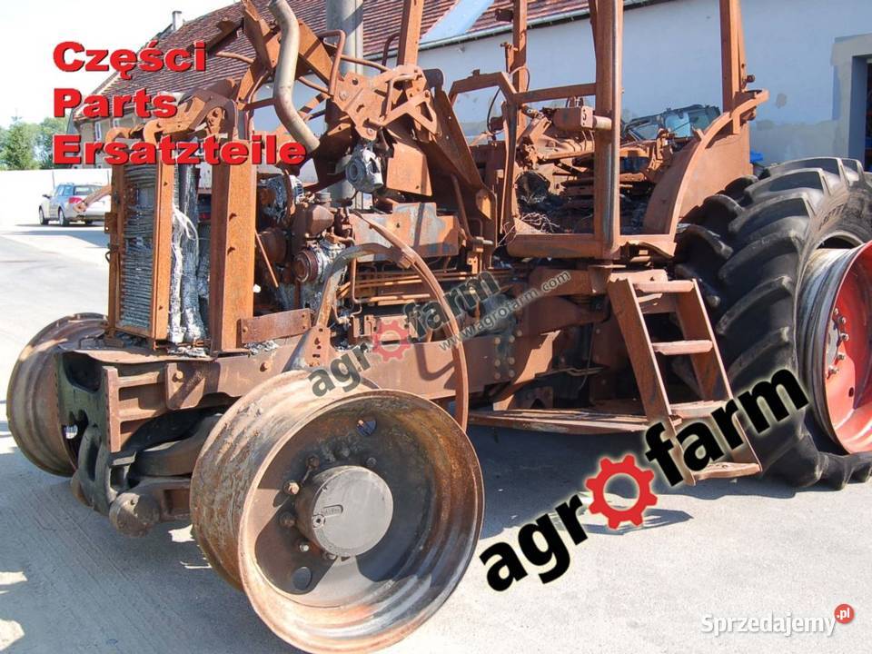 Claas Axion 810 części silnik skrzynia biegów Byków