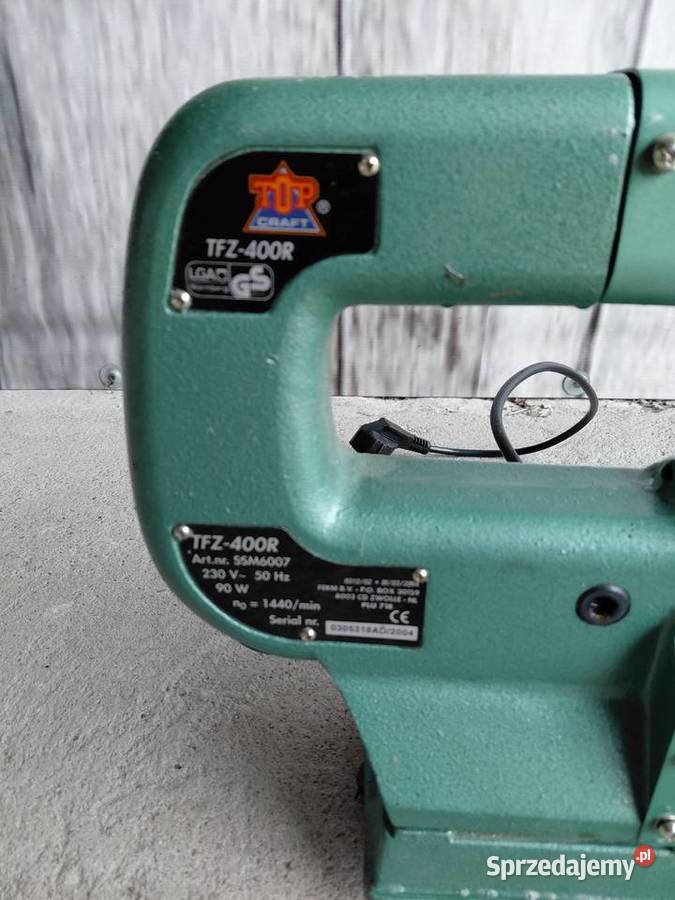 wyrzynarka włosowa Top Craft TFZ400R 329 kujawsko-pomorskie Byczyna