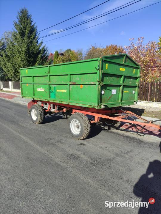 Przyczepa Autosan D46 wywrotka zarejestrowana nieuszkodzony