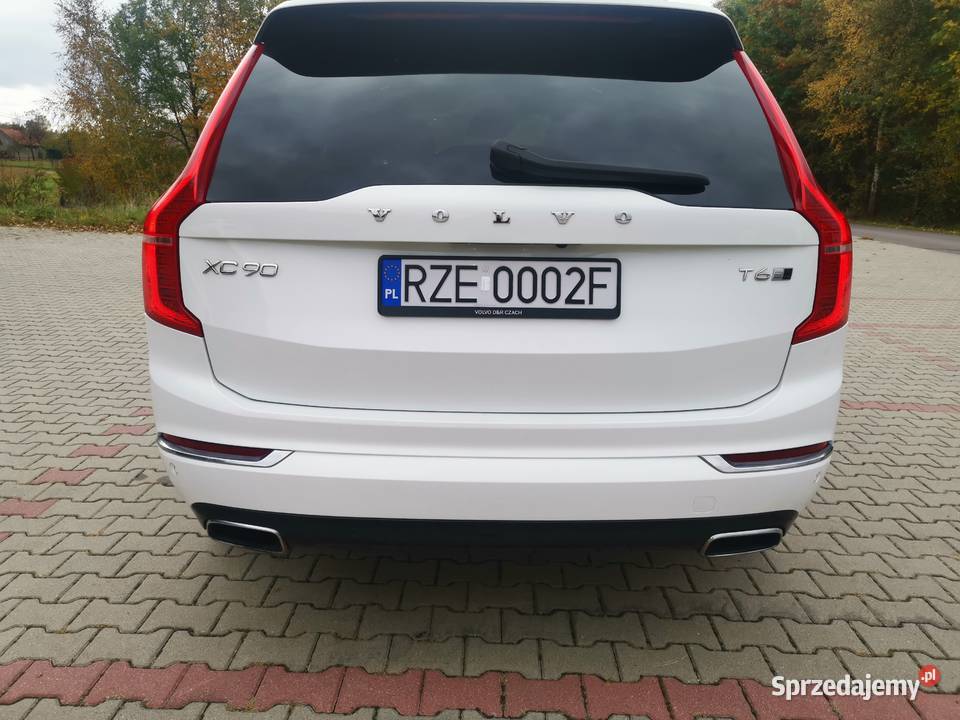 Volvo XC90 inscription 7os 4x4 Full relingi dachowe Tyczyn