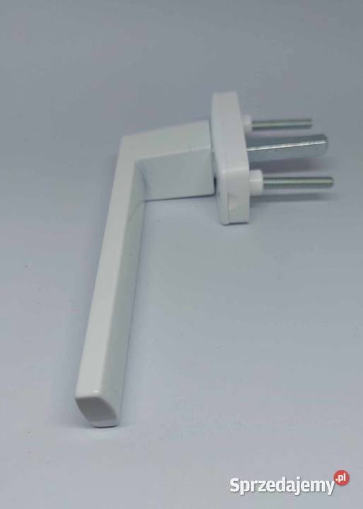 Klamka okienna PCV biała uniwersalna standardowa Nowy Sącz