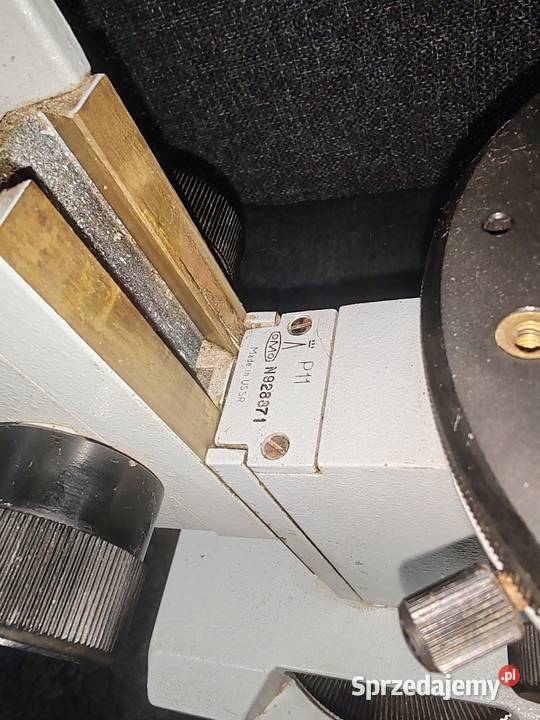 Mikroskop produkcji USSR Nowy Sącz
