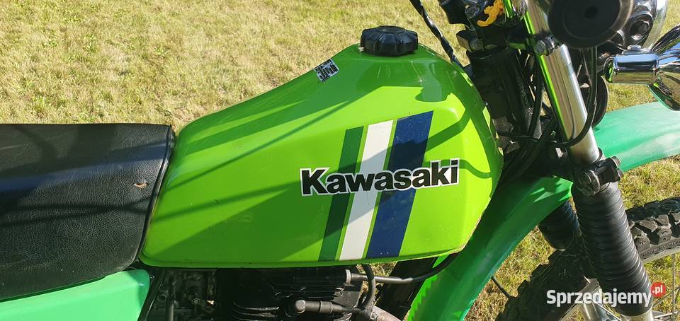 Kawasaki KL 250A 82 I wł w 30 lat metalic Kawasaki sprzedam