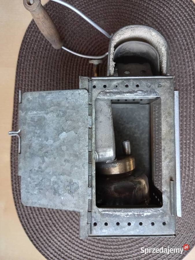 Stara lampa karbidowa PKP Pozostałe sprzedam