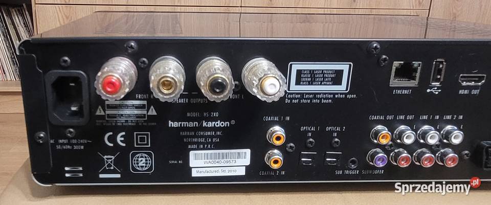 Harman Kardon HS 2X0 amplituner HDMI stereo Zalesie Golczowskie