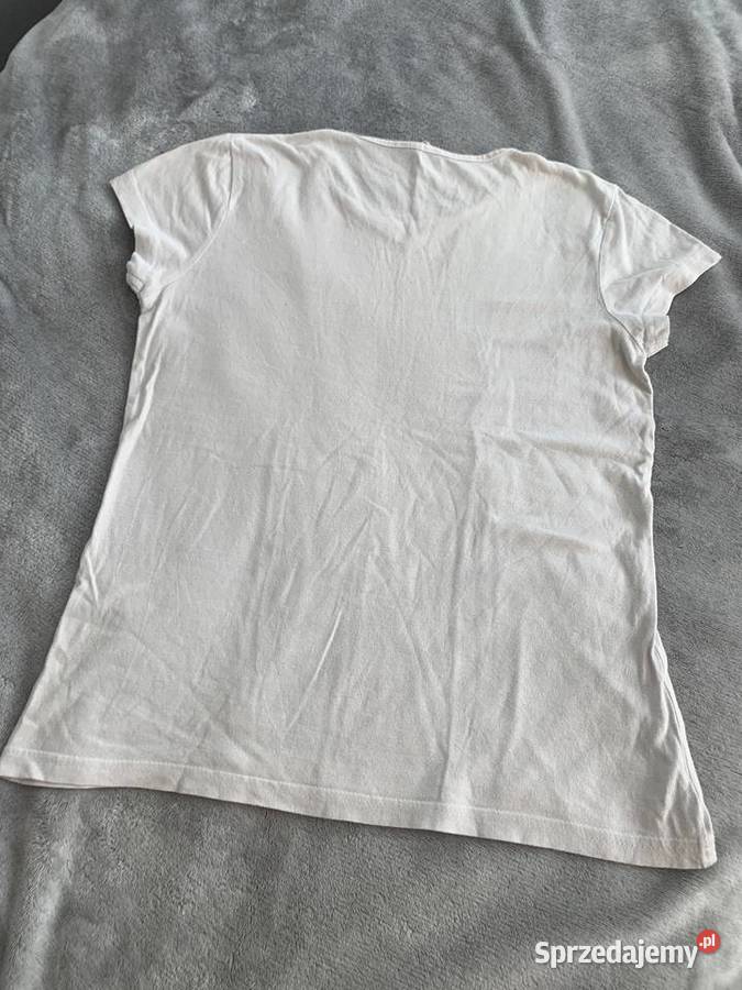 Tshirt bluzka koszulka z krótkim rękawem biała Jasło sprzedam