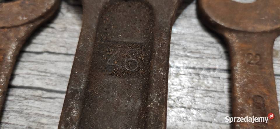 Zestaw starych kluczy narzędzi Dębica sprzedam