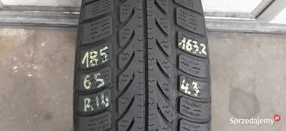 163Z Opona zimowa 1 18565 R14 86T Bieżnik ok 43 Włoszczowa